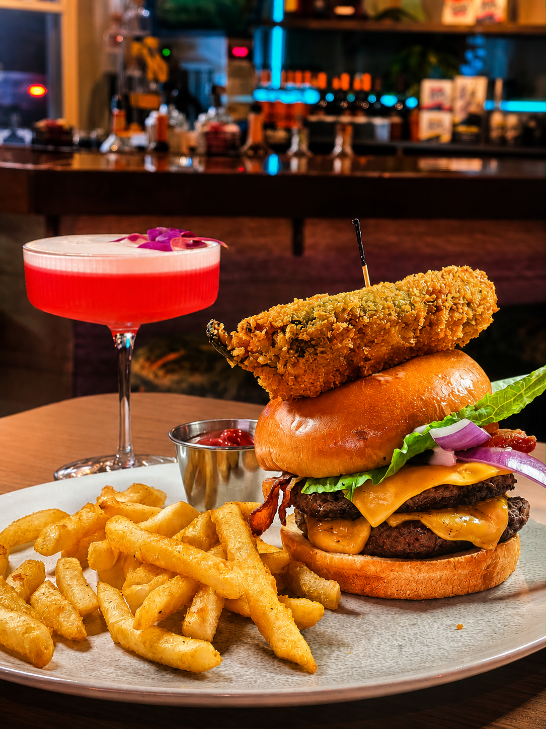 Machoman Burger